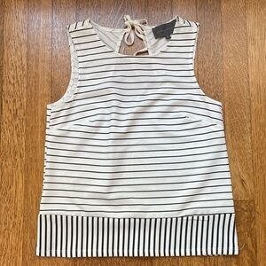 Anthropologie Sunday in Brooklyn Striped Sleeveless Top, size XS